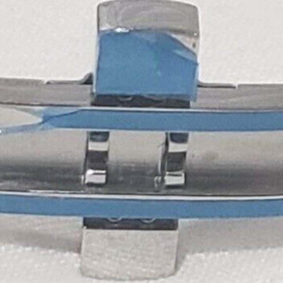 $1295 MSRP~ Burberry Silver Women's The Britain Bby1703 Watch- RARE- DESC. - Picture 10 of 11